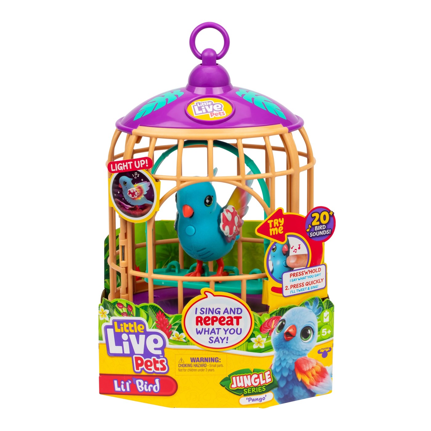 Little live pets light up bird cage hotsell