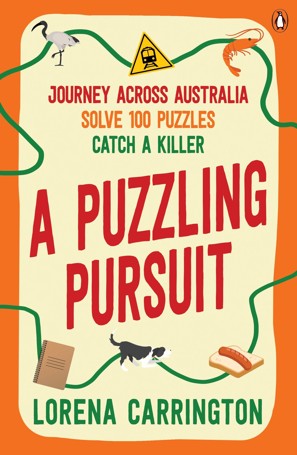 A Puzzling Pursuit by Lorena Carrington - Book