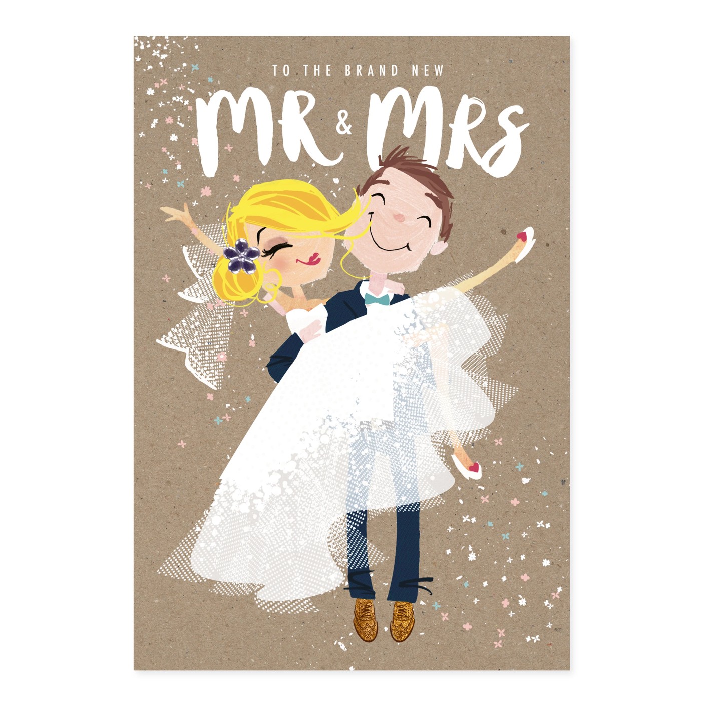Hallmark Wedding Card - Mr & Mrs 3 of 3