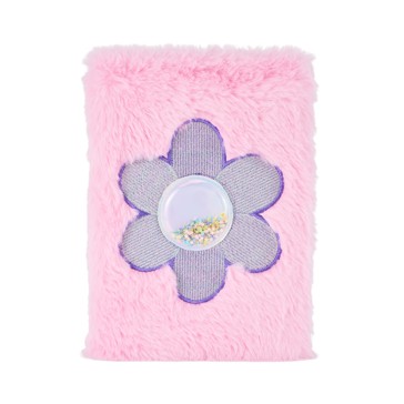 Fluffy Journal, Flower - Anko