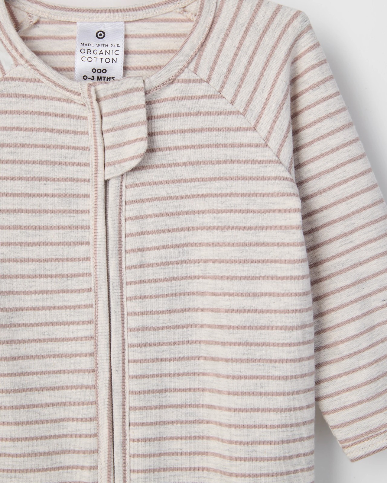 Baby Organic Cotton Print Zip Coverall 2 of 2