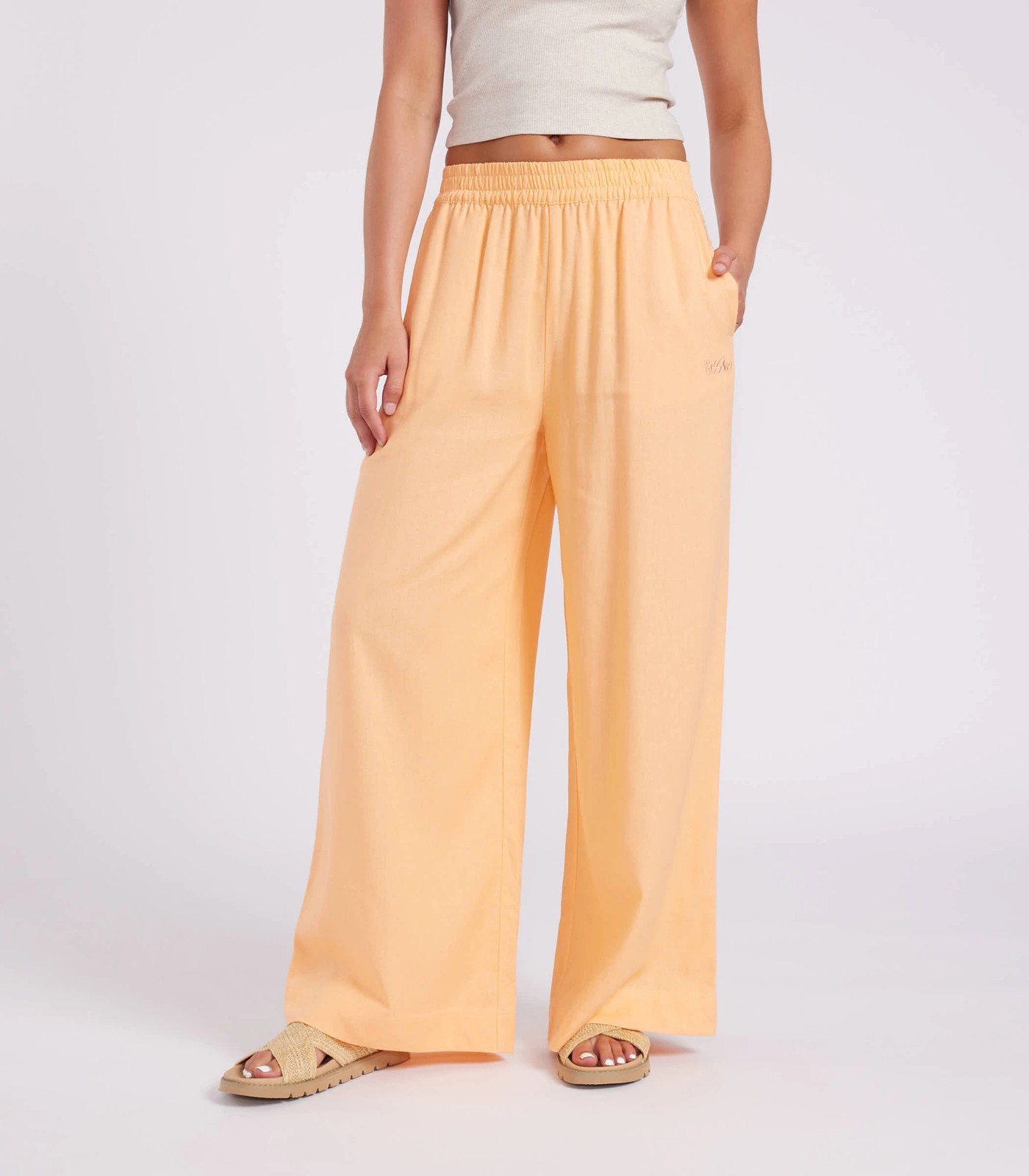 Mossimo Polly Wide Leg Pants - Orange | Target Australia