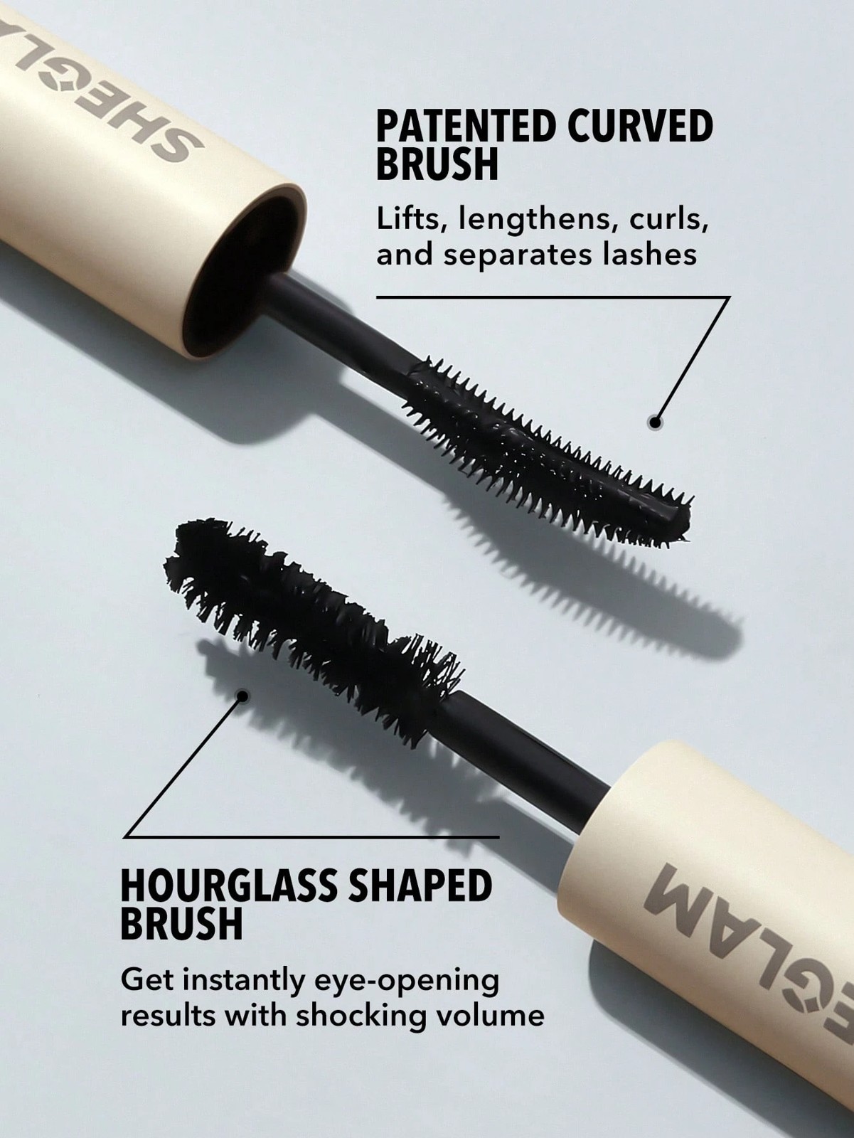 SHEGLAM All-In-One Volume & Length Mascara - Washable Black 4 of 6