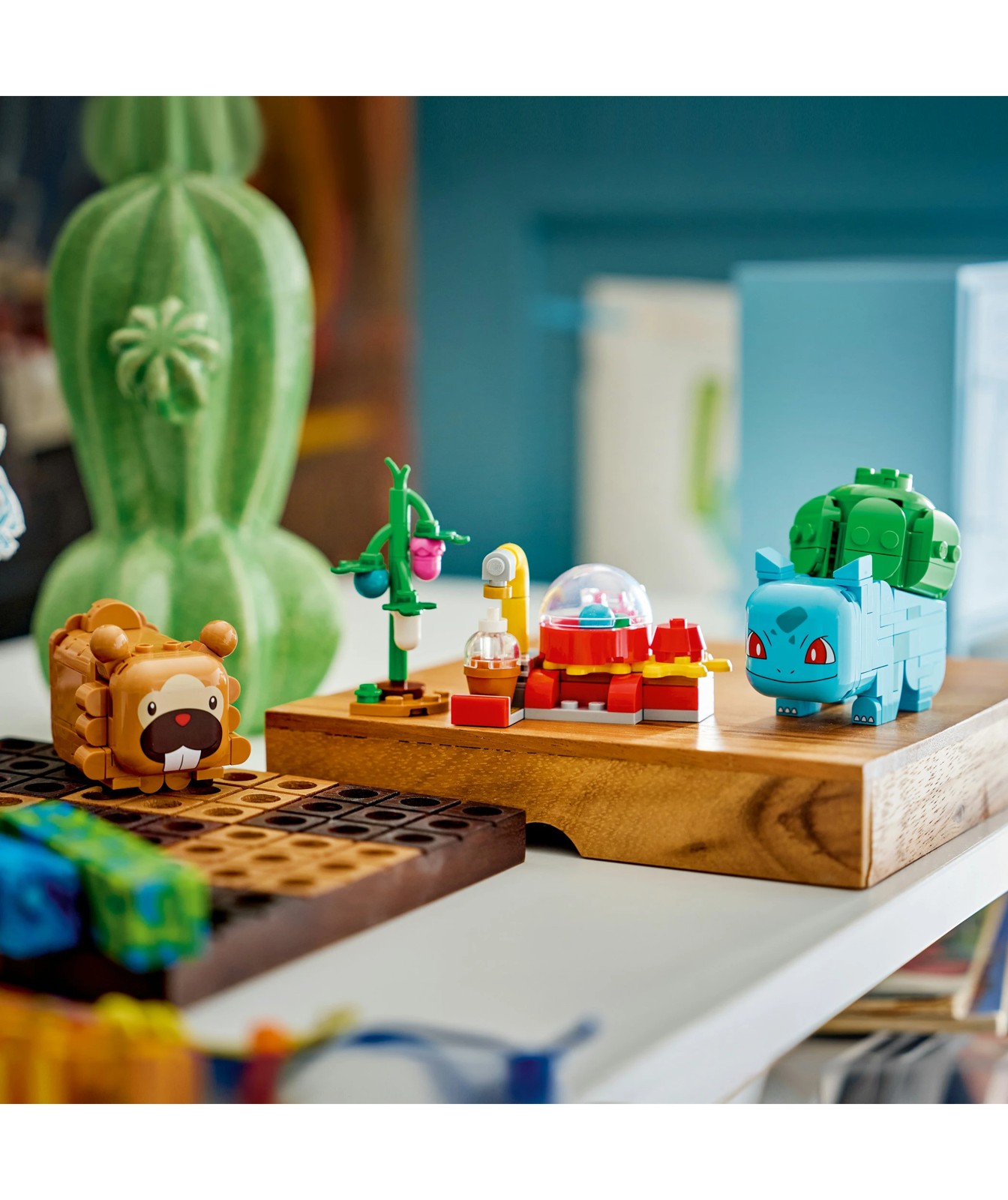 Pre-Order LEGO® Pokemon SMART Play: Berry Bash with Bulbasaur and Bidoof 72155 5 of 6