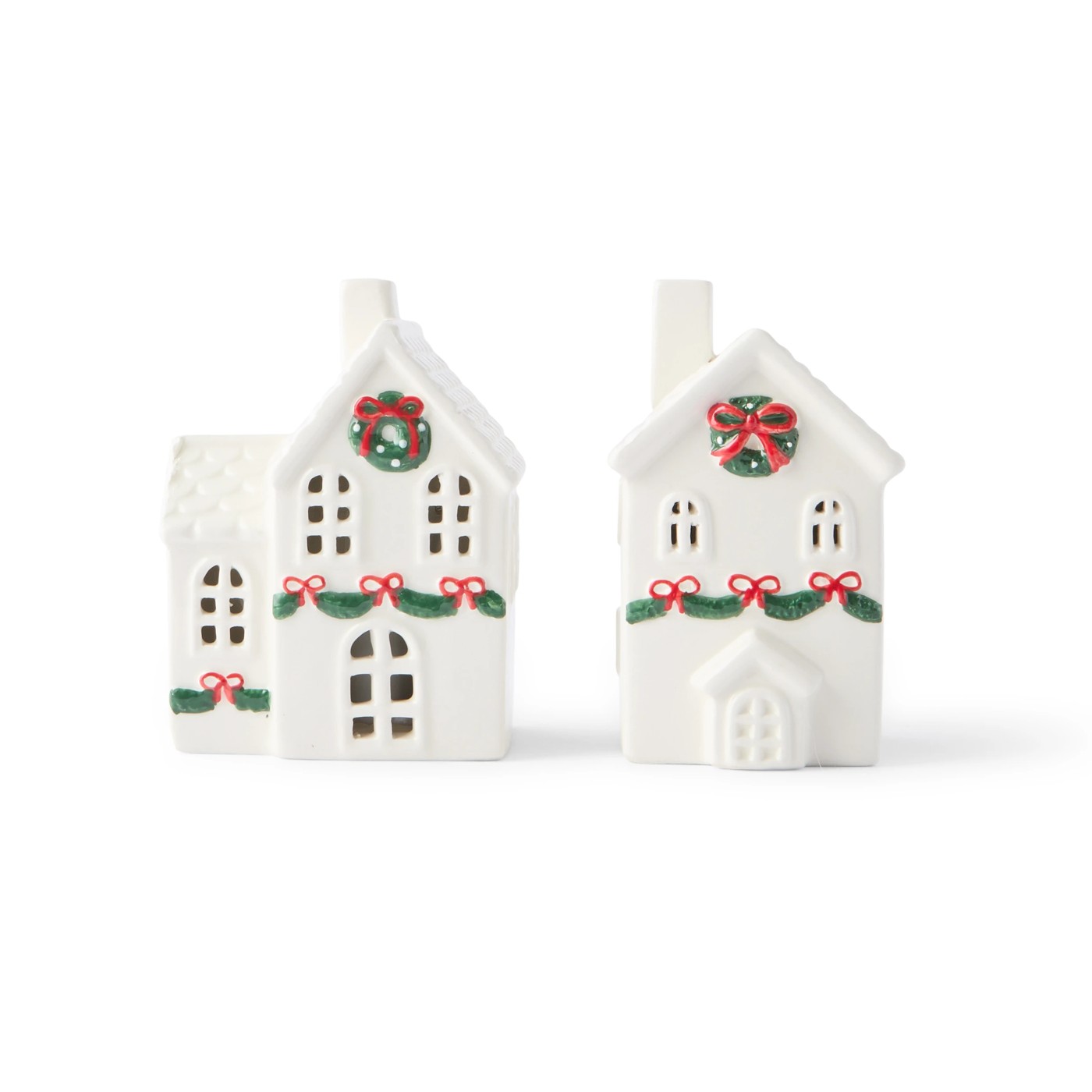 Anko 2 Pack Light Up Ceramic Houses 5 of 6