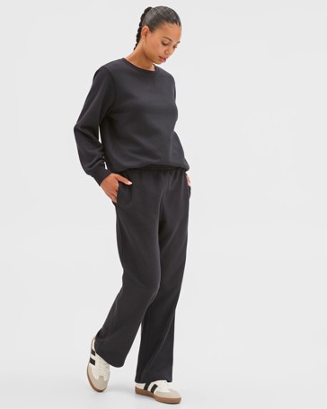 Australian Cotton Blend Fleece Sweat Top