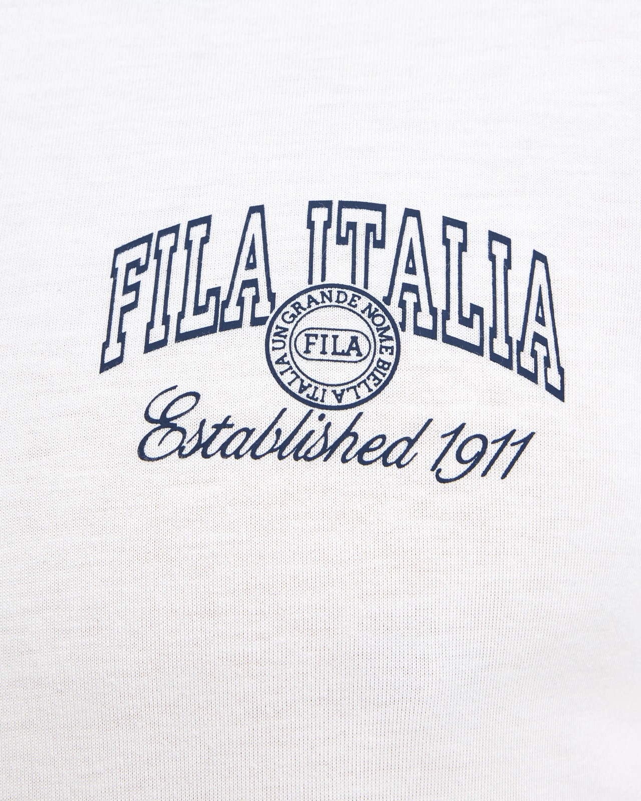 Fila Carlo Graphic T-Shirt - Washed White 5 of 5