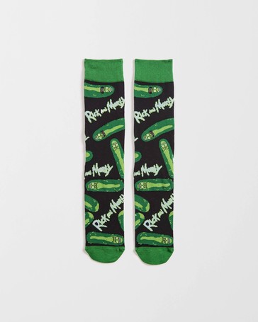 Swag Licensed Crew Socks - Pickle Rick