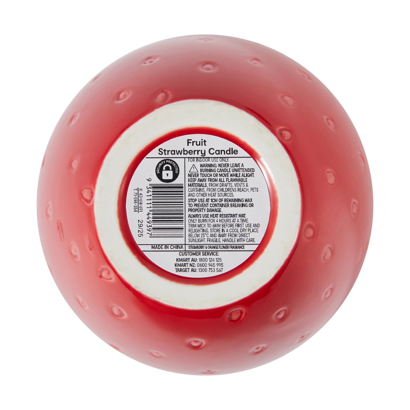 Fruit Strawberry Candle - Anko 6 of 6