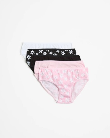 Girls Essential Brief 5 Pack