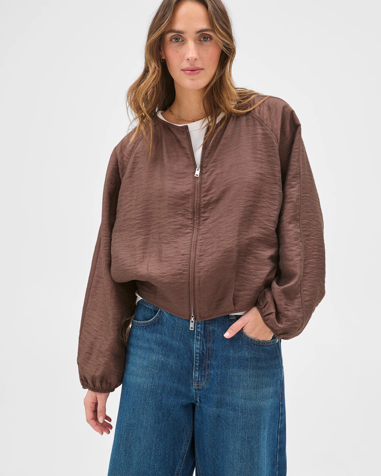Balloon Hem Jacket 3 of 5