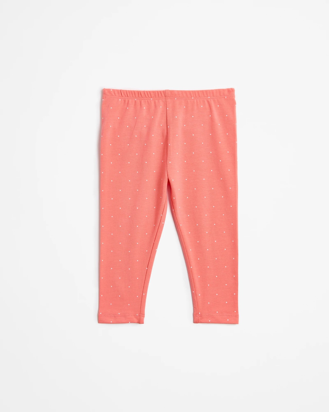 Baby Organic Cotton Leggings 3 Pack - Flower Square 3 of 6