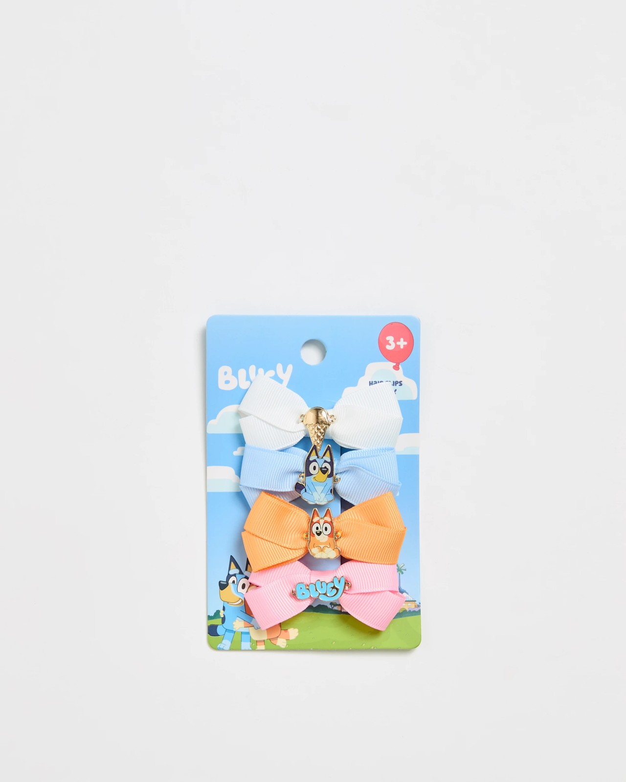 Bluey & Bingo 4 Pack Bow Clips 3 of 3