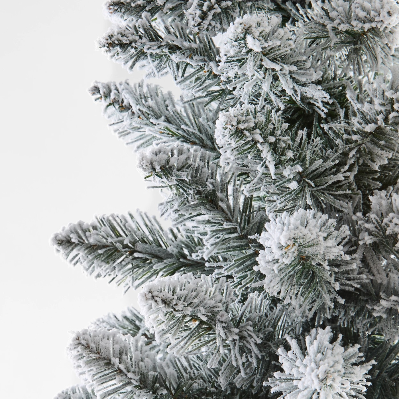 Anko 2.13m (7ft) Flocked Slender Prelit Christmas Tree 5 of 6