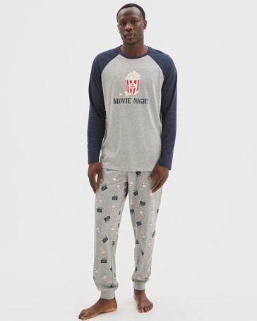 Australian Cotton Blend Jersey Jogger Pants