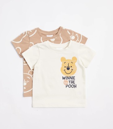 Baby Disney Winnie the Pooh T-Shirt 2 Pack