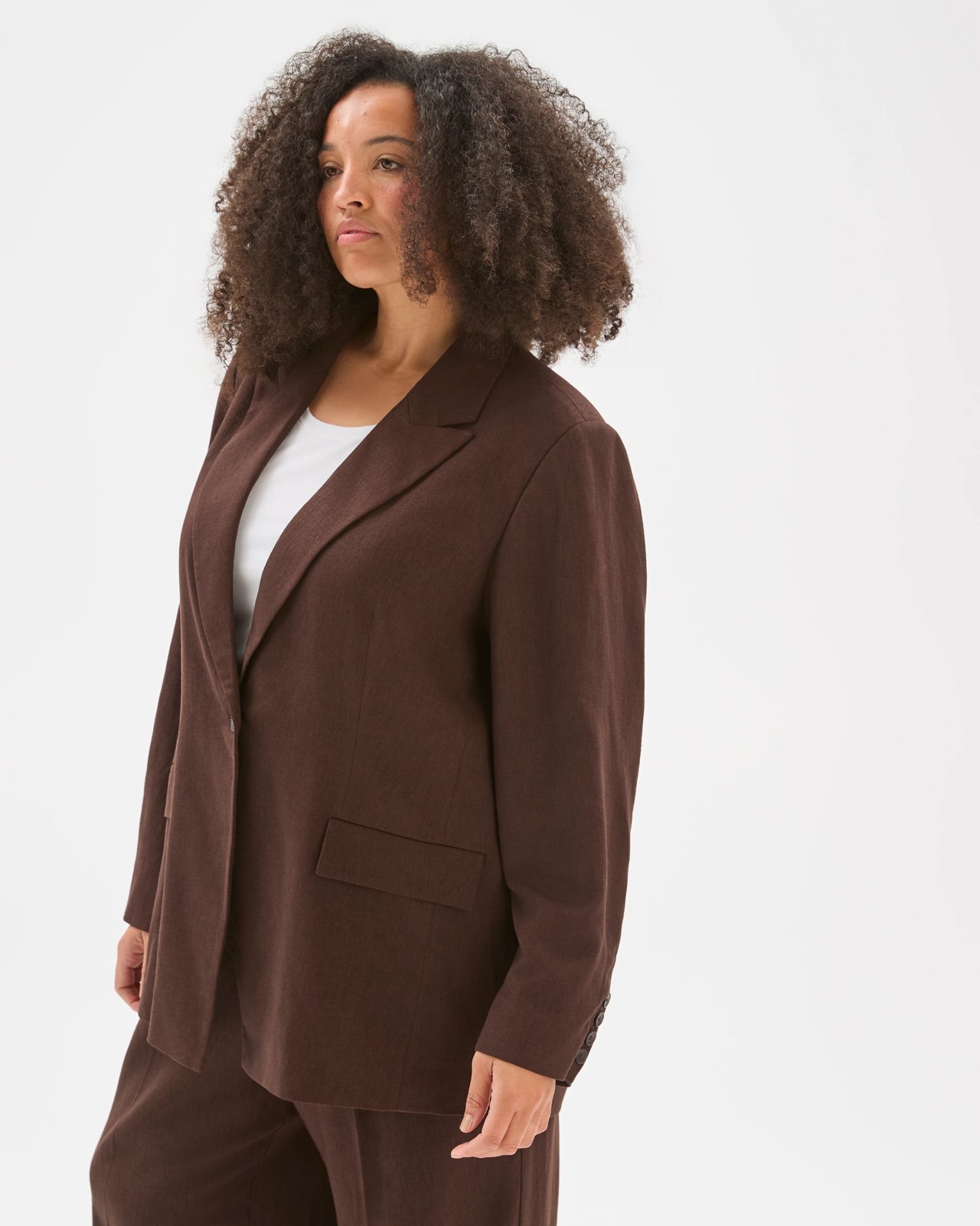 Plus Size Collared Blazer 4 of 6
