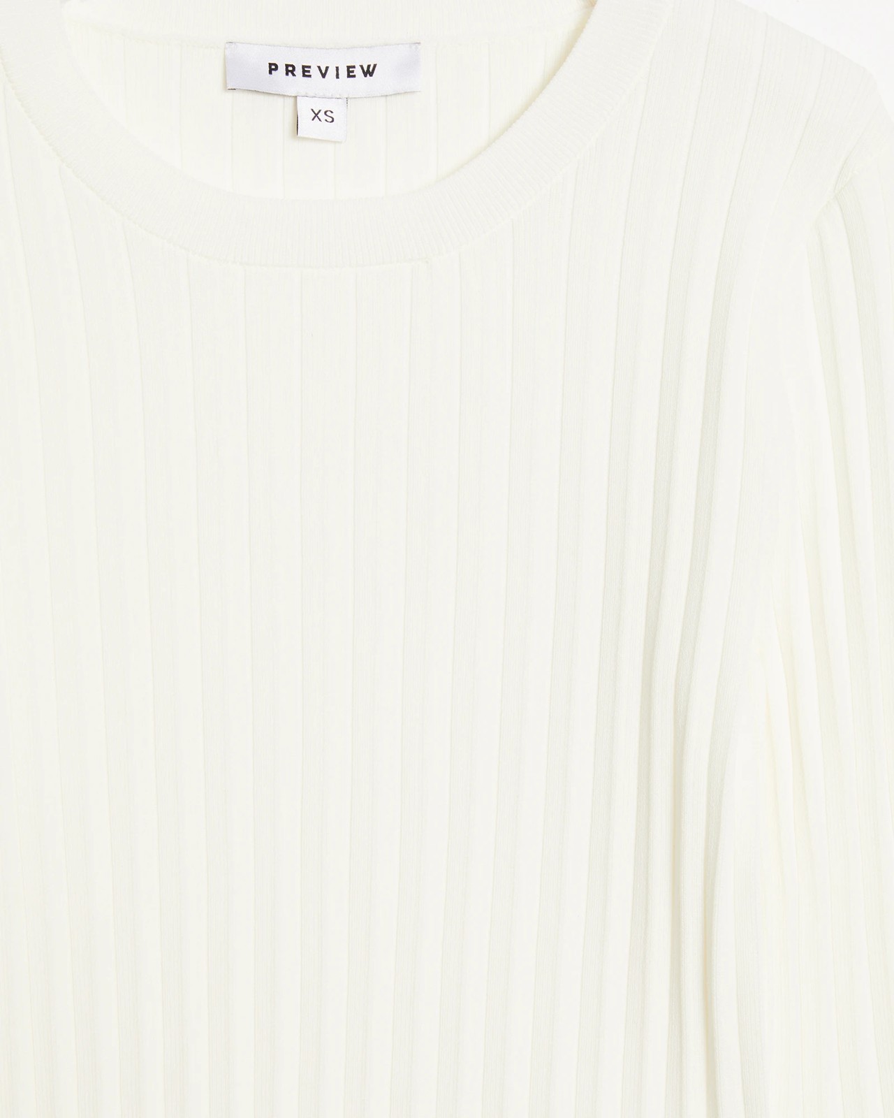 Fashion Boat Neck Rib Top - Preview 6 of 6