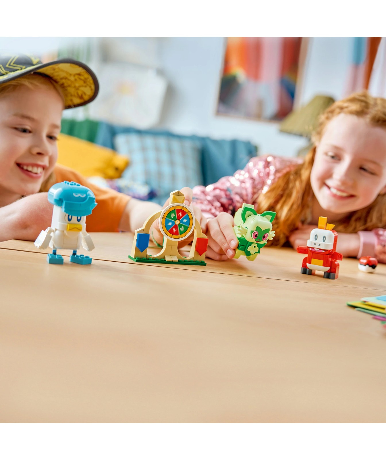 Pre-Order LEGO® Pokemon SMART Play: Sprigatito, Fuecoco and Quaxly Battle 72158 4 of 6