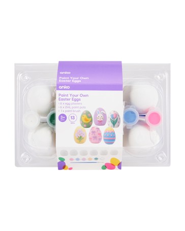 Anko 13 Piece Paint Your Own Easter Eggs