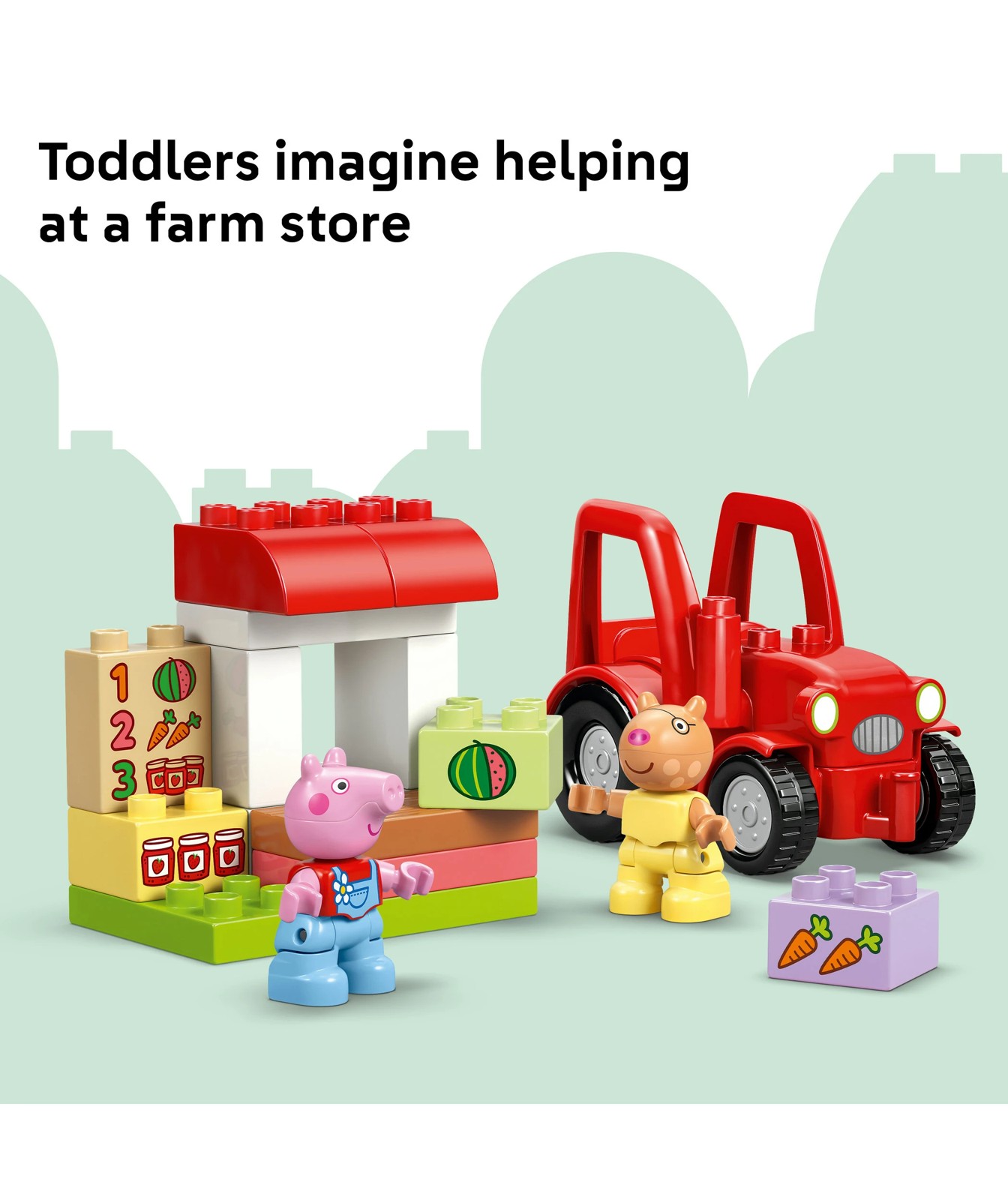 LEGO® DUPLO Peppa Pig Tractor and Market 10468 4 of 5