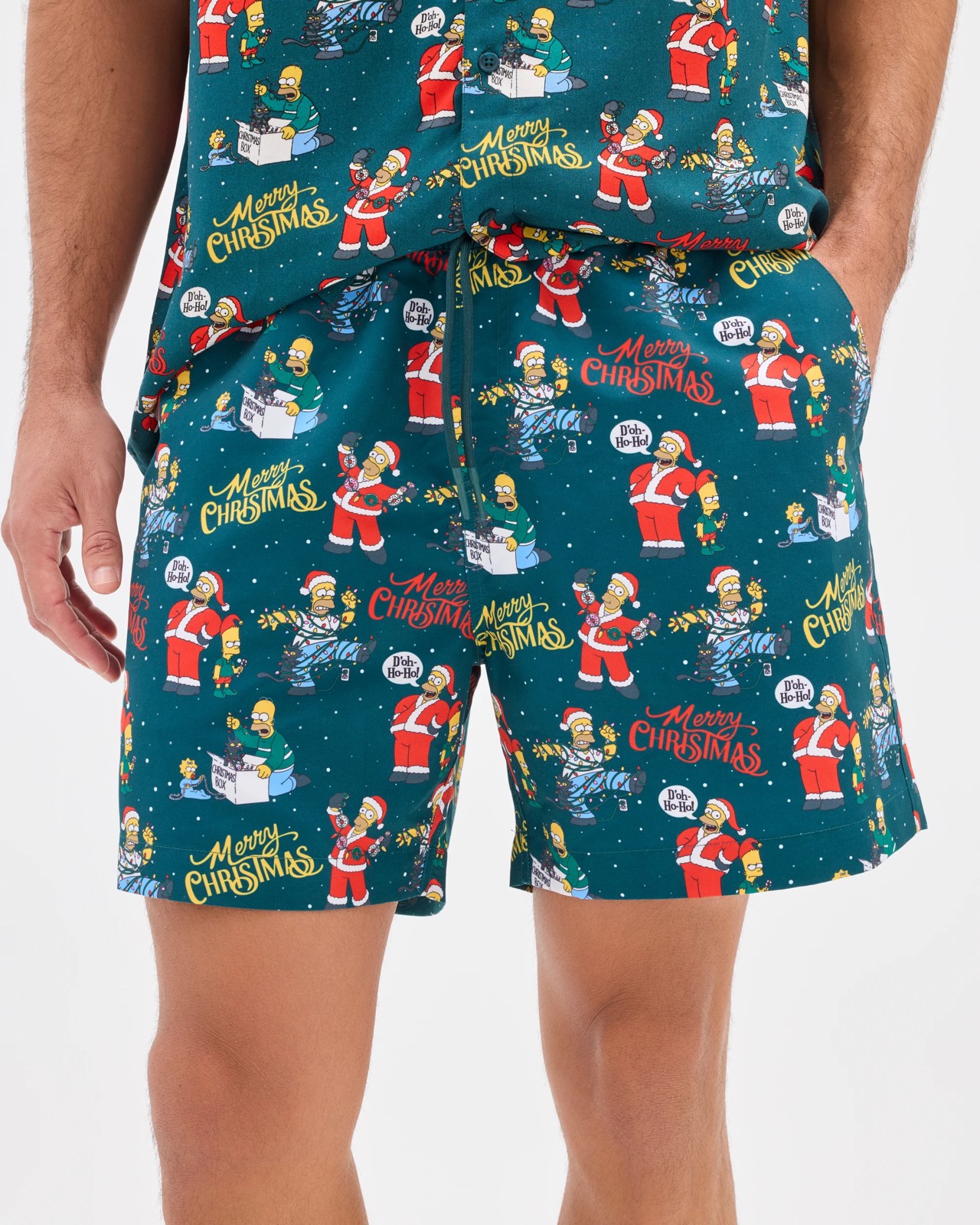 Licensed Simpsons Christmas Shorts 3 of 5