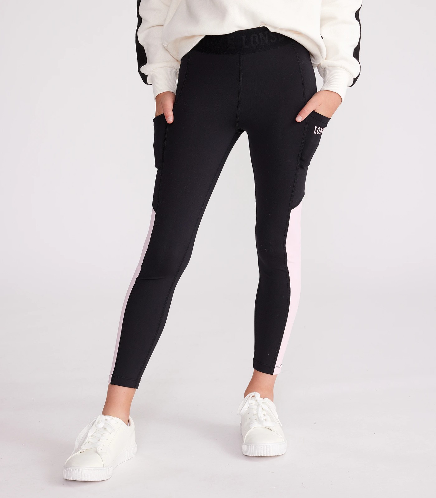 Lonsdale London Nova Collegiate Panelled Leggings 3 of 5