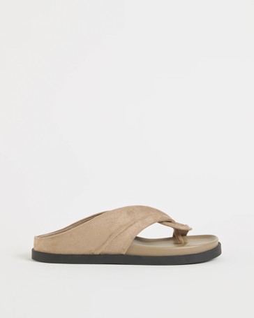 Toe Post Wrap Moulded Footbed Sandals - Tina