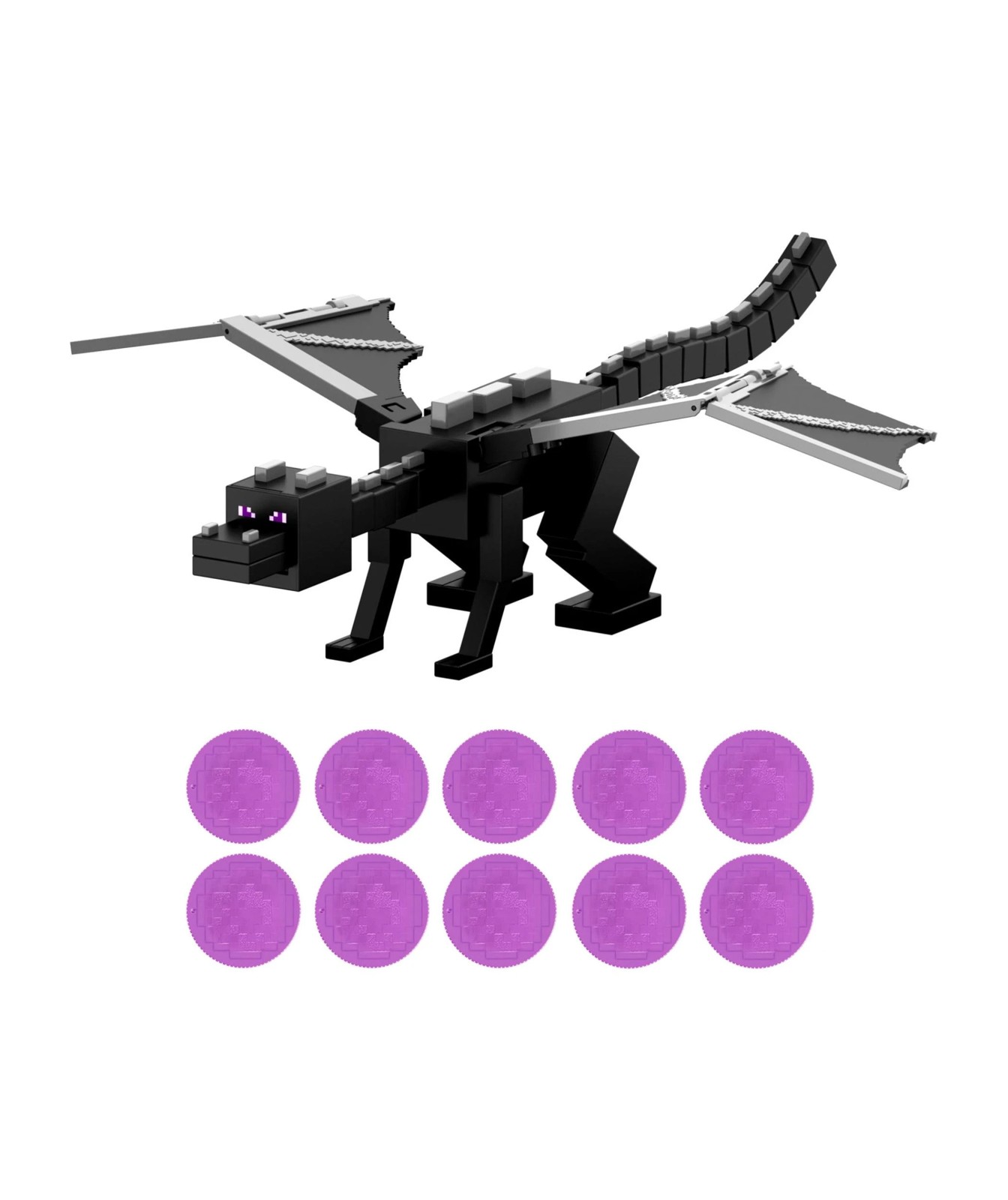 Minecraft Dragon's Breath Attack Ender Dragon Action Figure 3 of 5