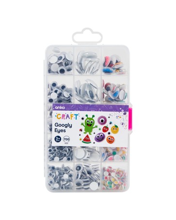 Anko 700 Piece Googly Eyes