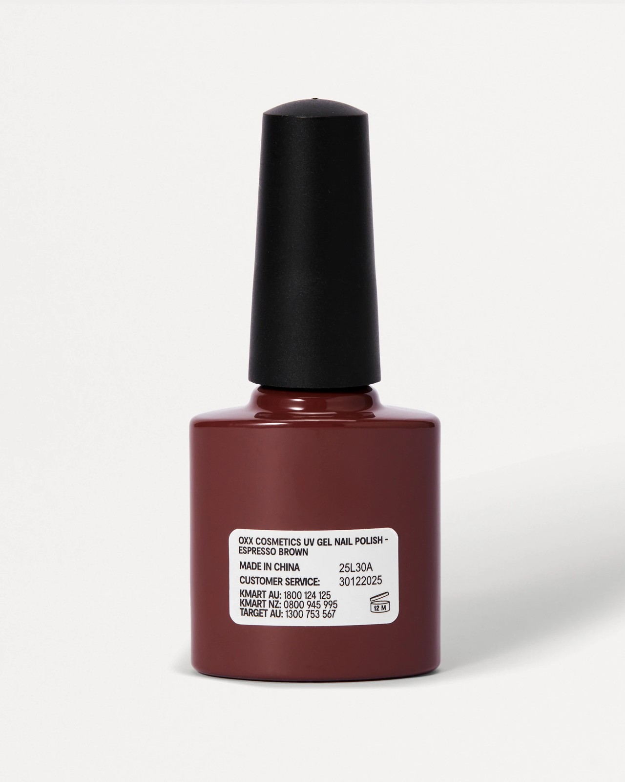 OXX Cosmetics  UV Gel Nail Polish- Espresso Brown 3 of 5