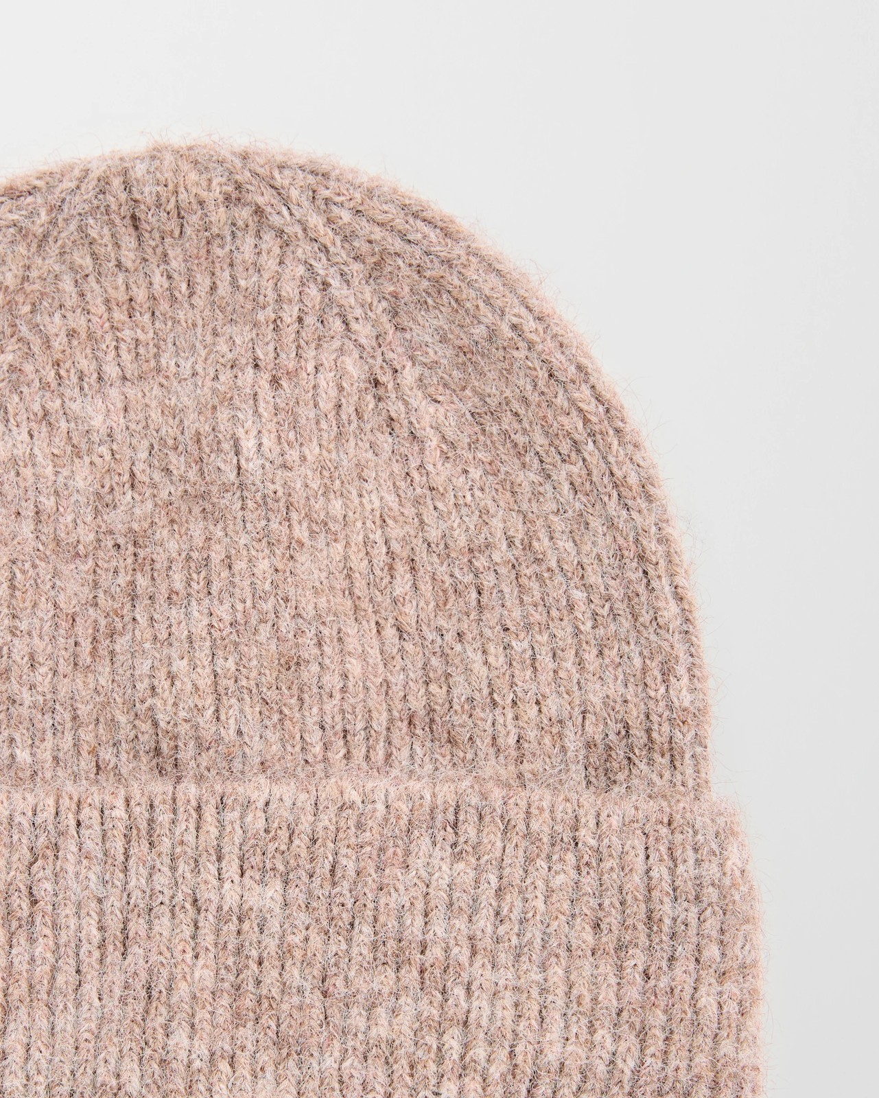 Brushed Beanie - Natural 2 of 2