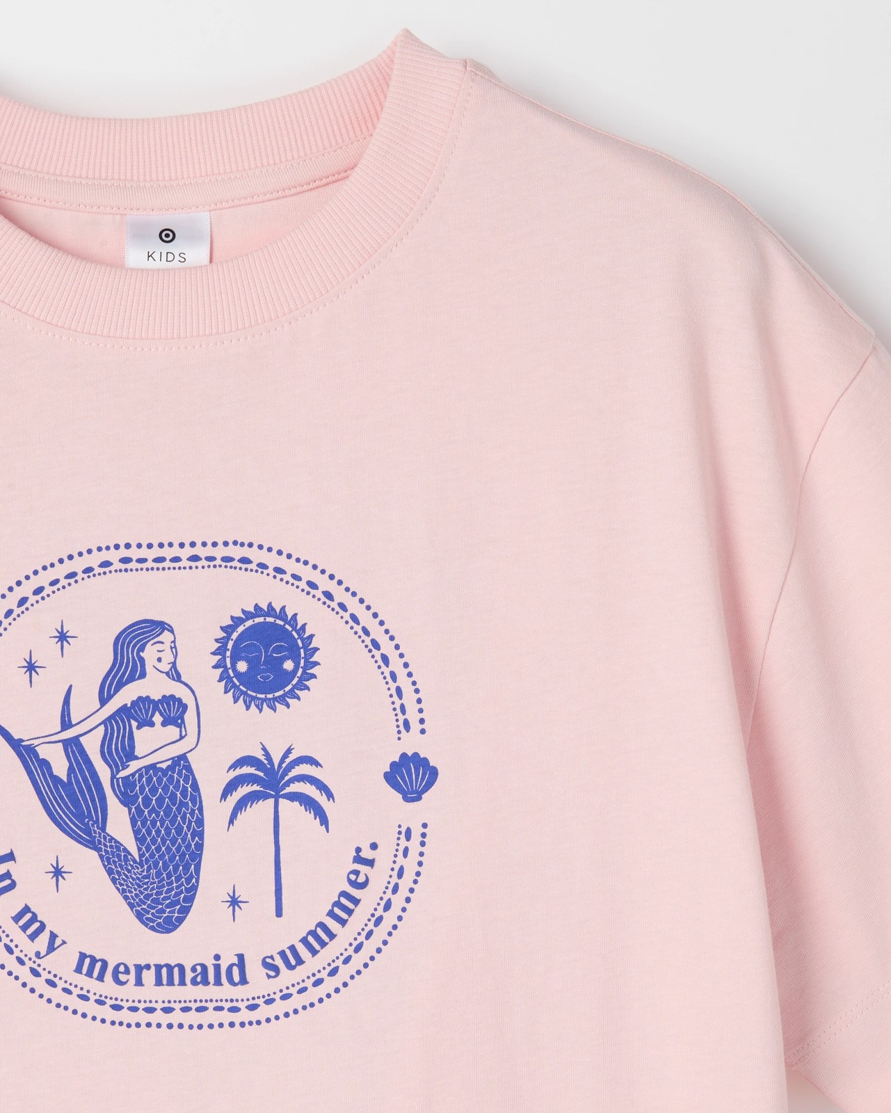 Australian Cotton Oversized T-Shirt - Mermaid Pink 2 of 3