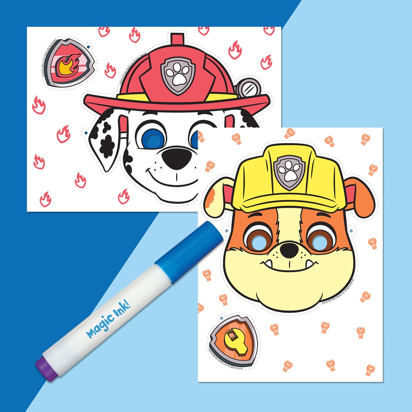 INKredibles PAW Patrol Magic Ink Masks - Book 2 of 4