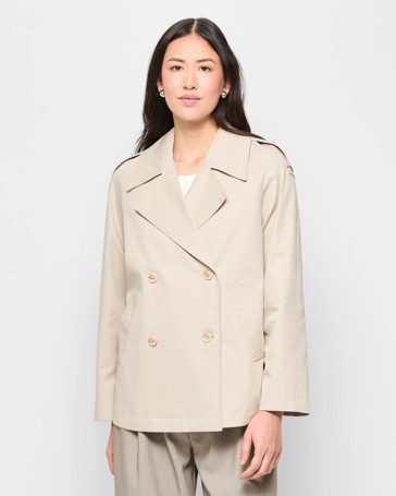 Australian Cotton Hipline Trench Coat - Preview