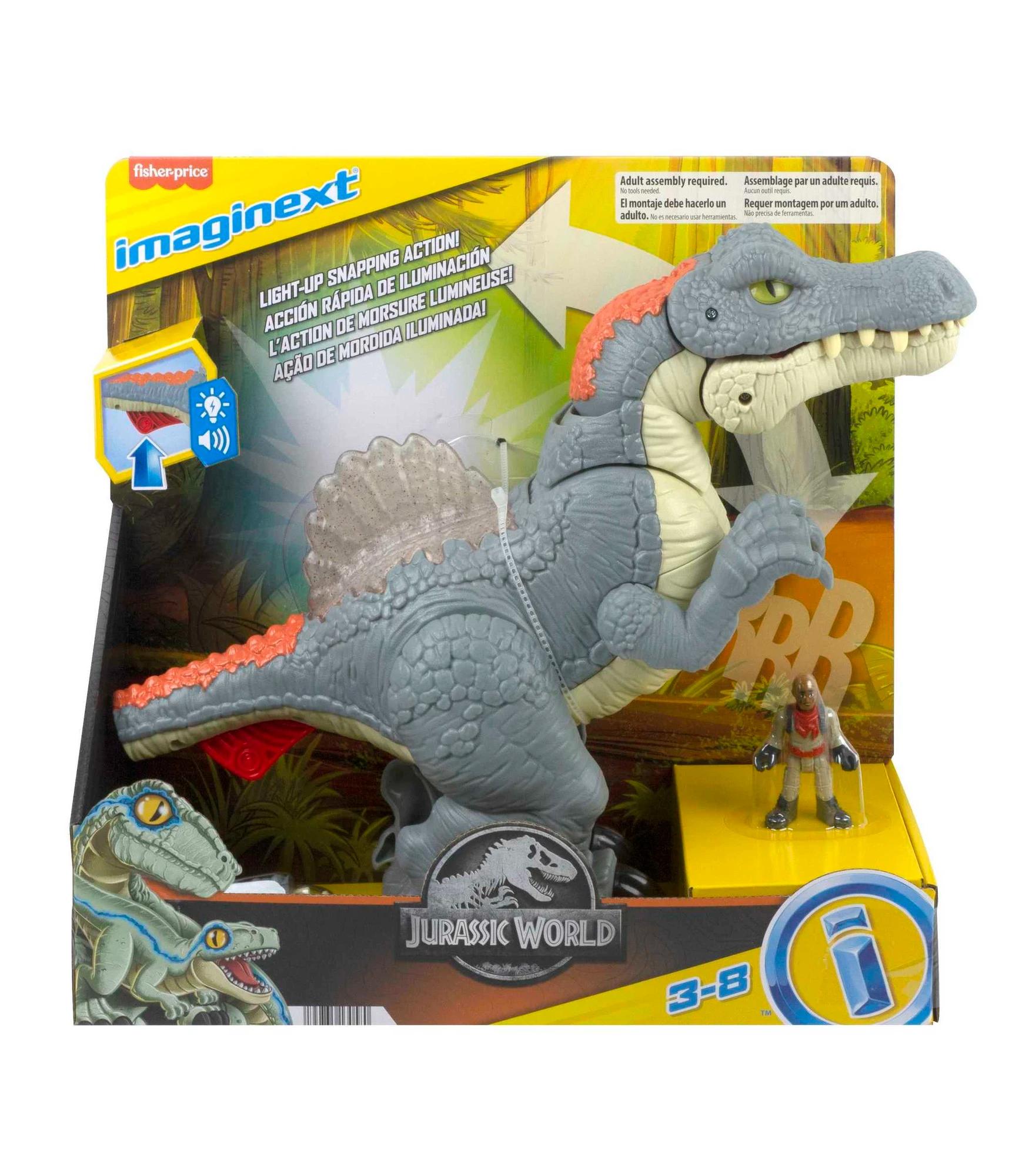 Jurassic world store spinosaurus toy target