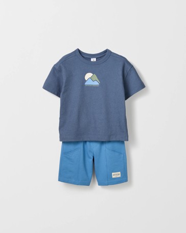Australian Cotton T-Shirt and Short 2 Piece Set