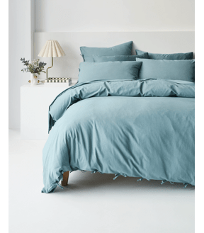 Laynie Linen/Cotton Quilt Cover Set