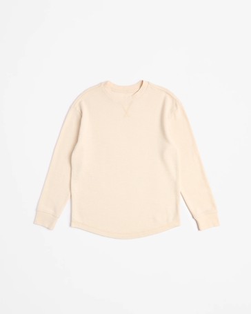 Australian Cotton Textured Waffle Jumper