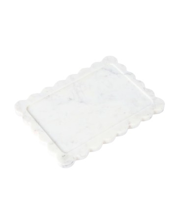 Anko Wavy Edge Marble Decor Tray
