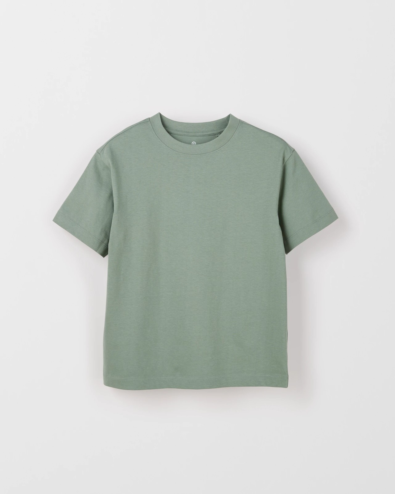 Australian Cotton 2 Pack T-Shirt - Green Blue Marle 3 of 4
