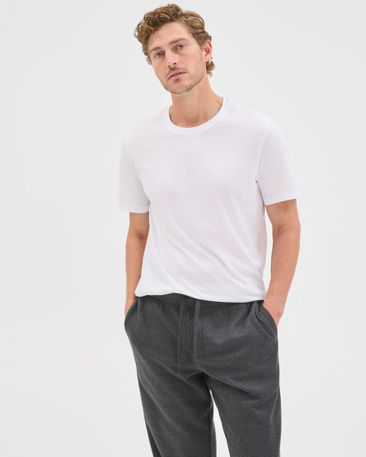 Australian Cotton Blend Uncuffed Trackpants 3 of 6