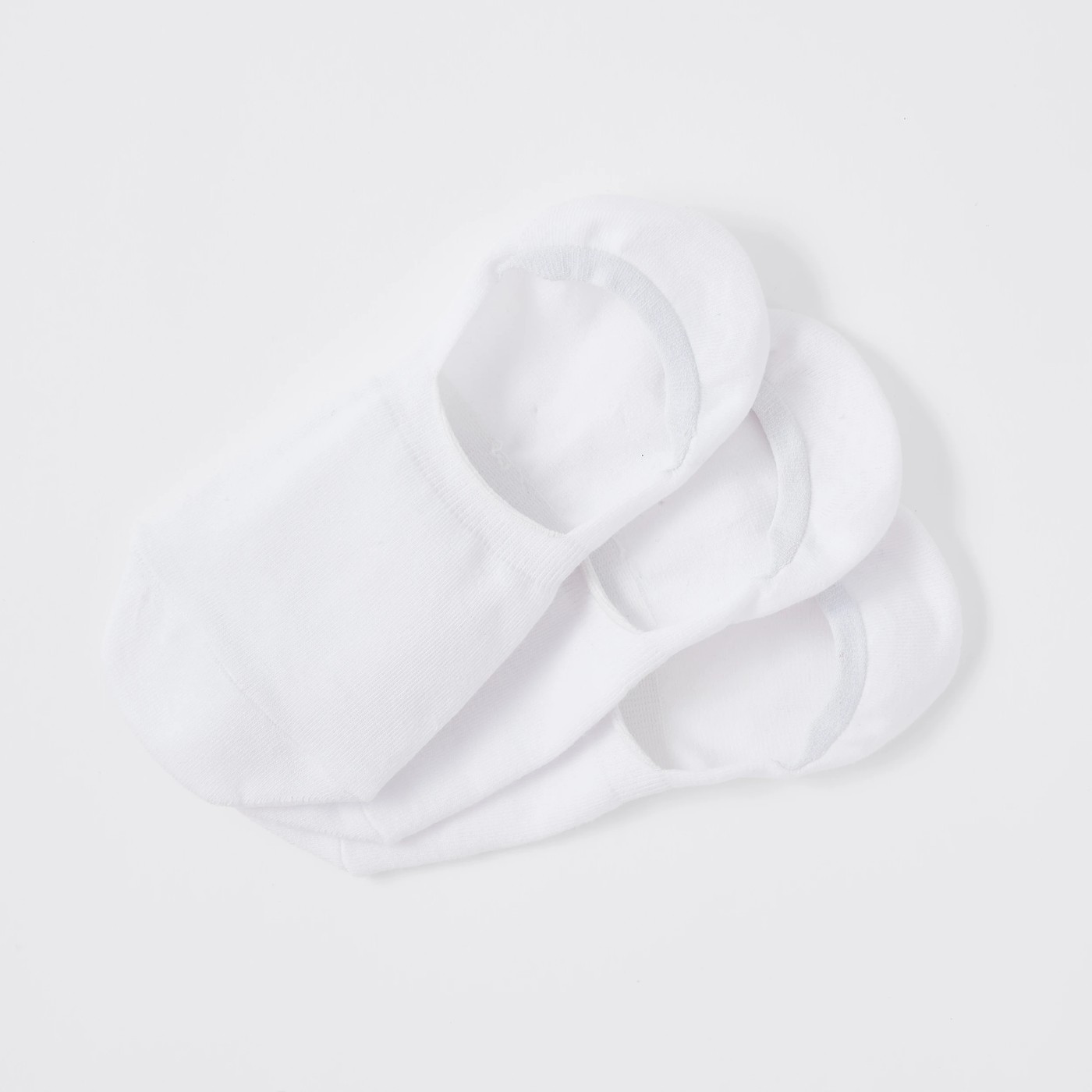 3 Pack Cotton Rich Sneaker Socks - White 2 of 2