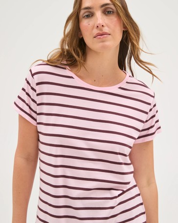 Relaxed Fit Crew Neck T-Shirt