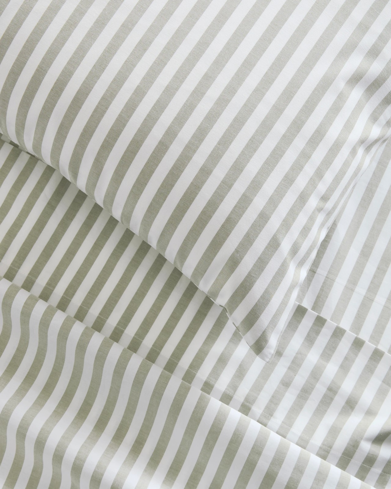 Australian Cotton Mix & Match Flat Sheet - Avocado 3 of 3