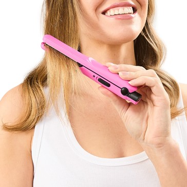 Anko Mini USB Straightener - Hot Pink