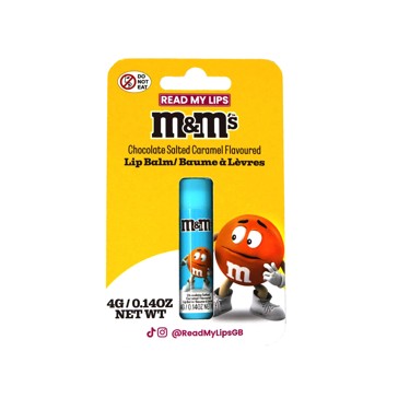 M&M’s Read My Lips Lip Balm 4g - Chocolate Salted Caramel Flavoured