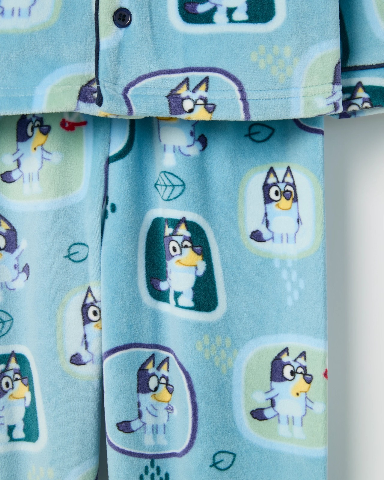 Bluey Younger Boys Fleece Pyjama Set 2 of 6