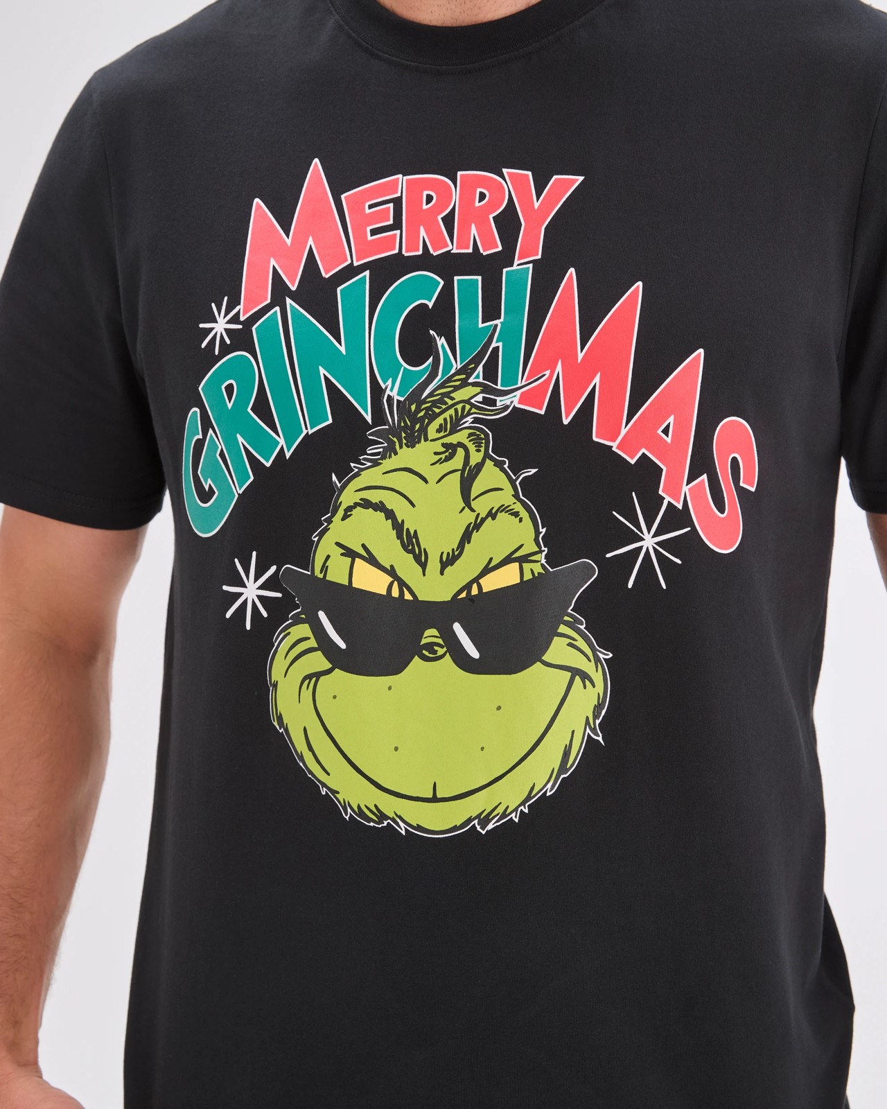 Licensed Australian Cotton Grinchmas Christmas T-Shirt 4 of 5