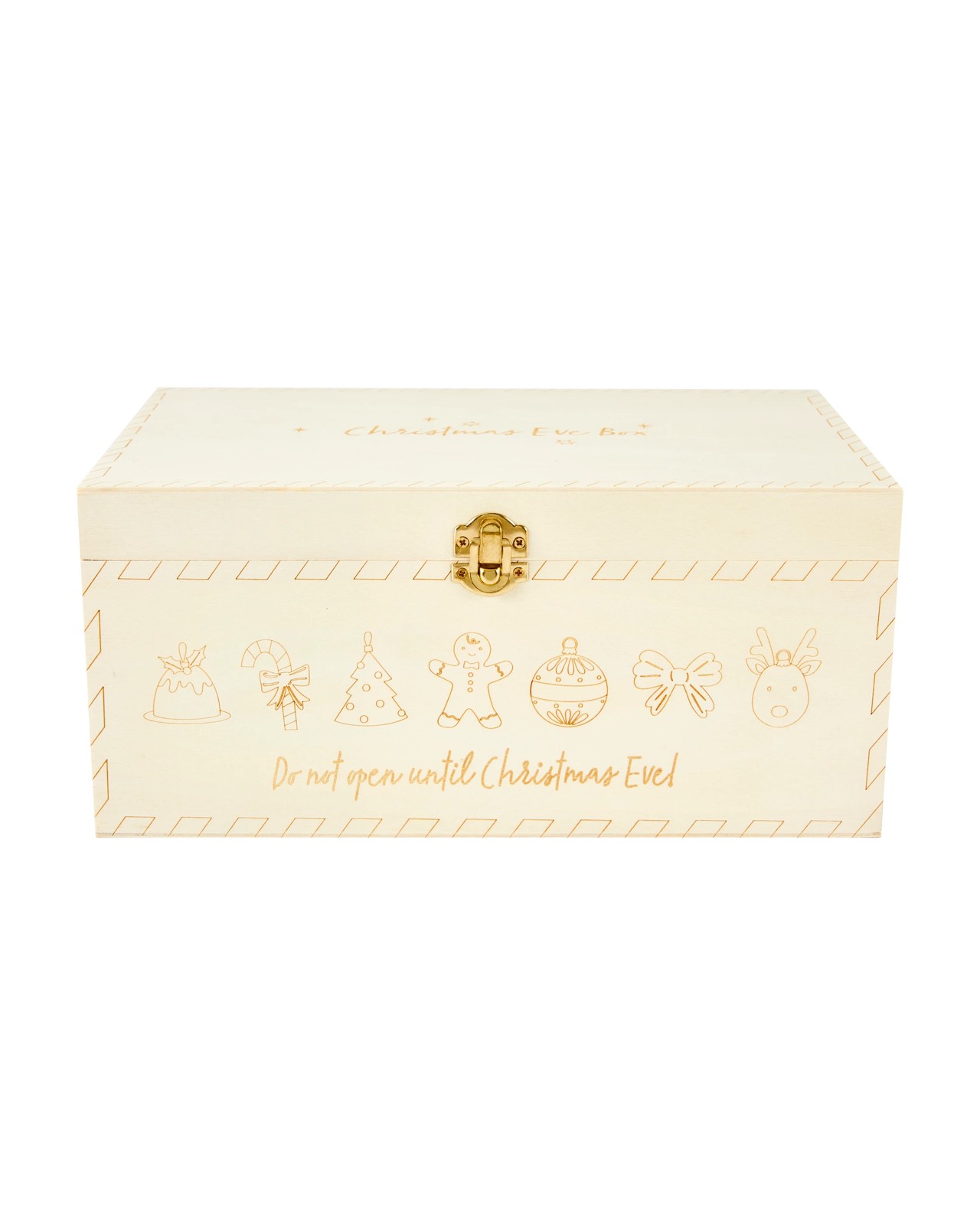 Anko Craft Wood Blank Christmas Eve Box 2 of 5
